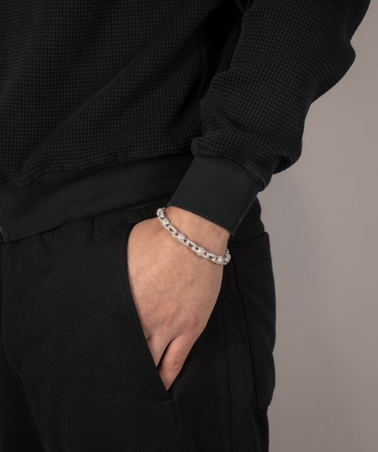 Ball Bracelet White